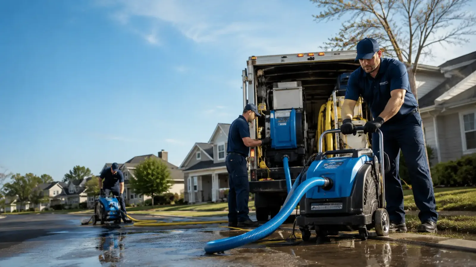 Flood Damage Cleanup in Mannington, WV